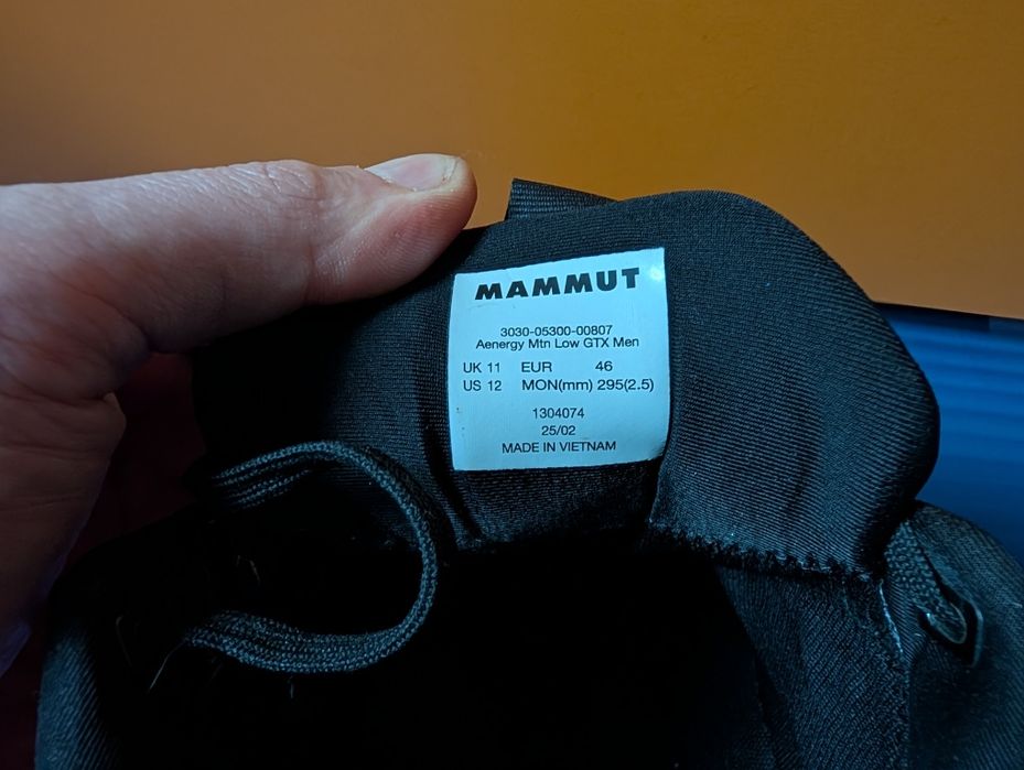 Semighete de munte Mammut Mammut Aenergy Mtn Low GTX - black/mammut red