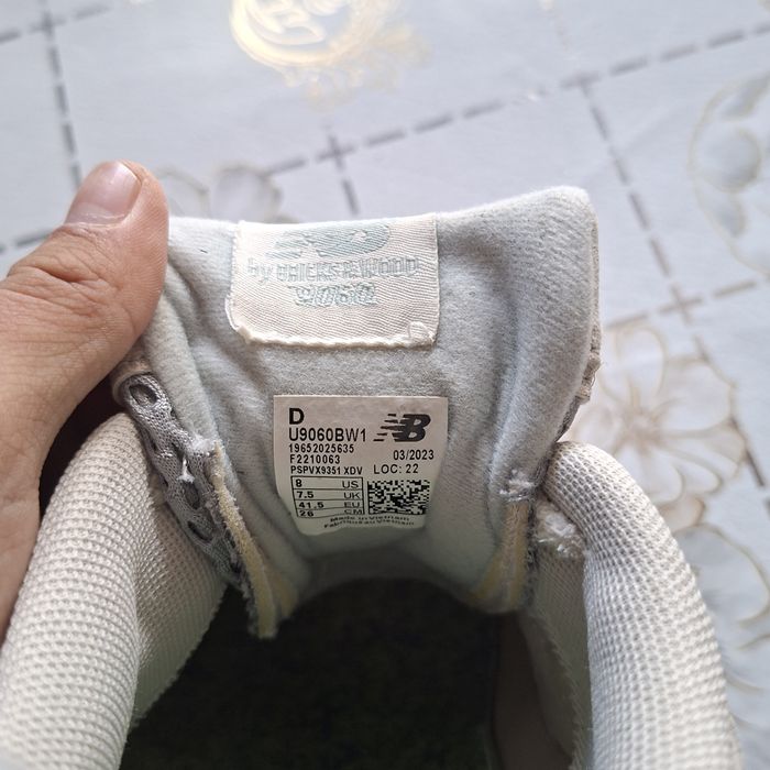 New balance 9060 х Bricks&Wood цвета "Angora"