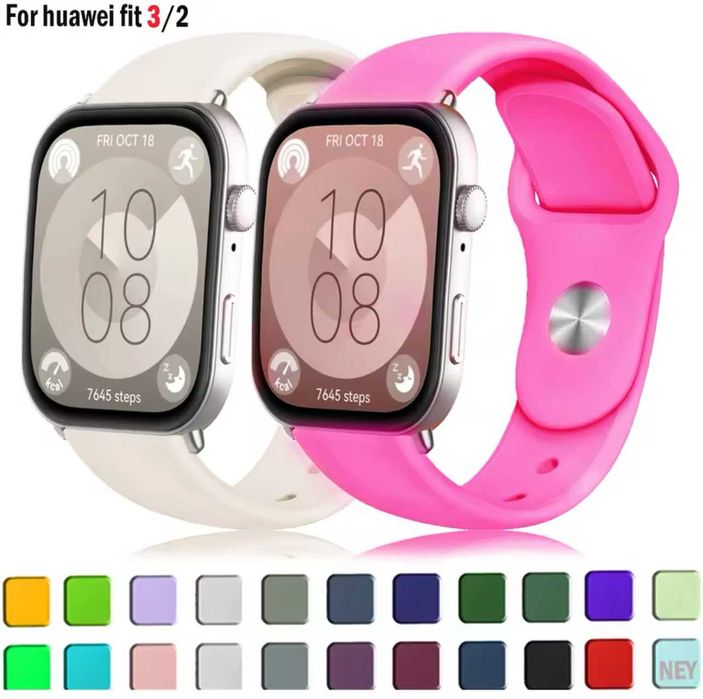 Curea de ceas din silicon pentru Huawei Watch Fit 3