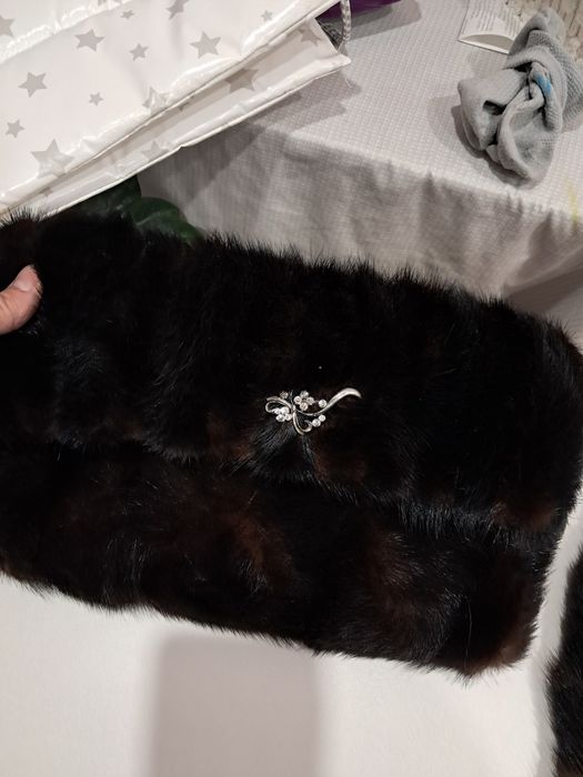 Продам норковую сумку и перчатки