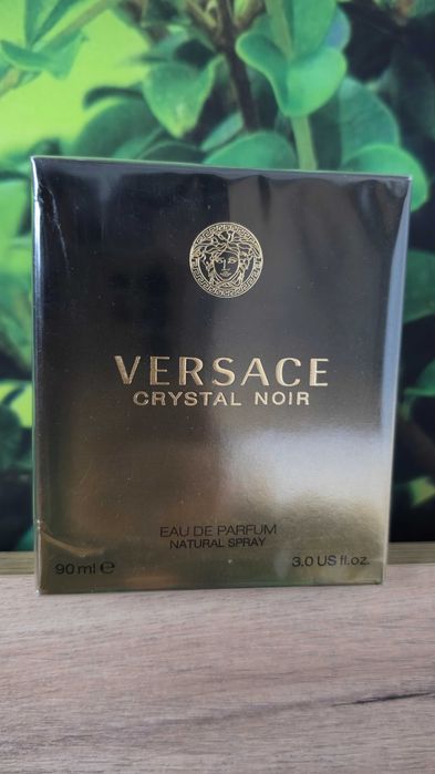 Apa de parfum Versace Crystal Noir, nou, 90 ml, barbat, sigilat, edp