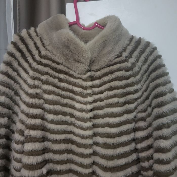 Норковый кардиган