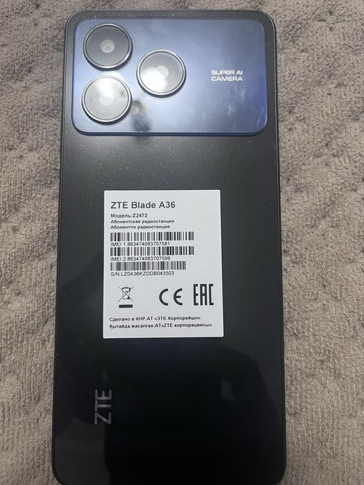 телефон ZTE Blade A36