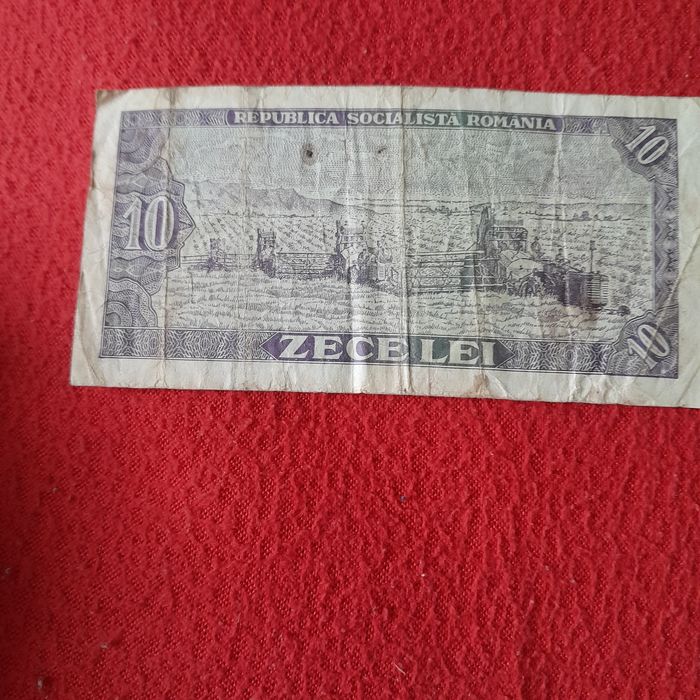 Bancnota 10 lei din anul 1966