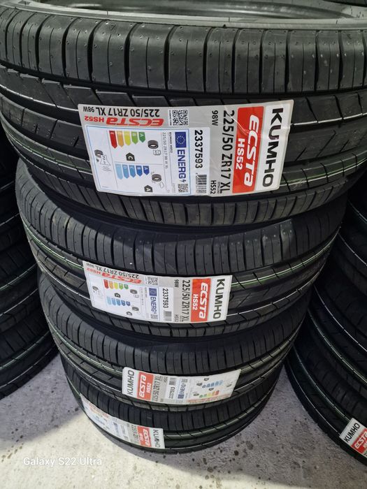 225 50 17 KUMHO EKSTA HS52  DOT 25 Замъка Ямбол