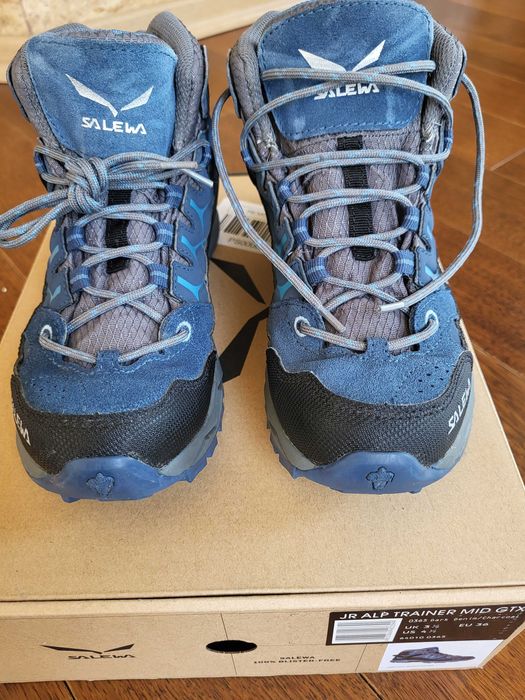 Туристически обувки Salewa WS JR ALP TRAINER MID GTX GORE-TEX