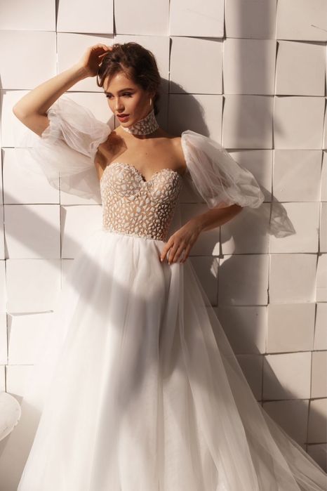 Дизайнерское свадебное платье