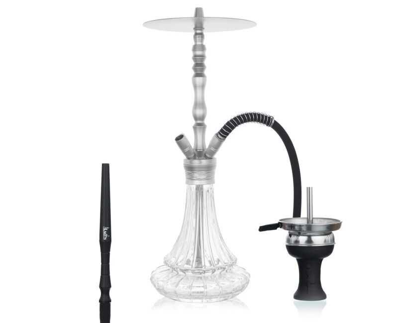 Narghilea Aladin Alux Model 8 / Model 9 + CADOU Kaloud Lotus Black