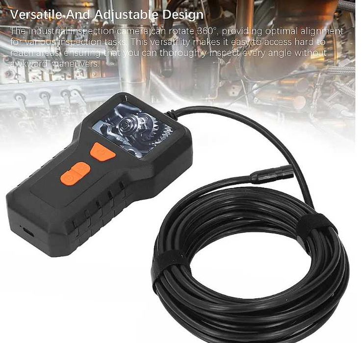 Индустриален водоустойчив HD ендоскоп 5м