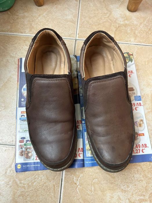 Мъжки обувки естествена кожа