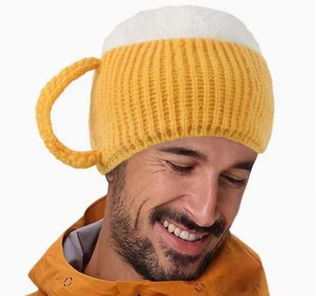 Плетена бирена шапка