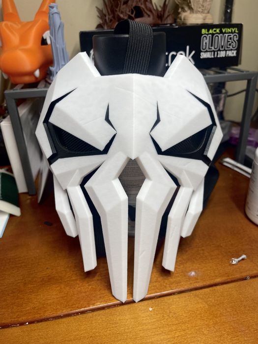 Punisher mask 3d