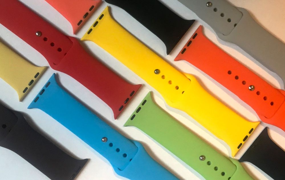 Bratara curea Apple Watch 42/44/45/49 mm din silicon