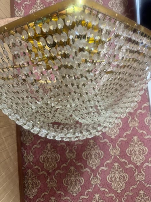 Люстра хрустальная