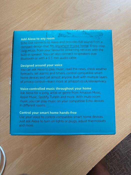 Amazon Alexa Echo dot 3rd generation