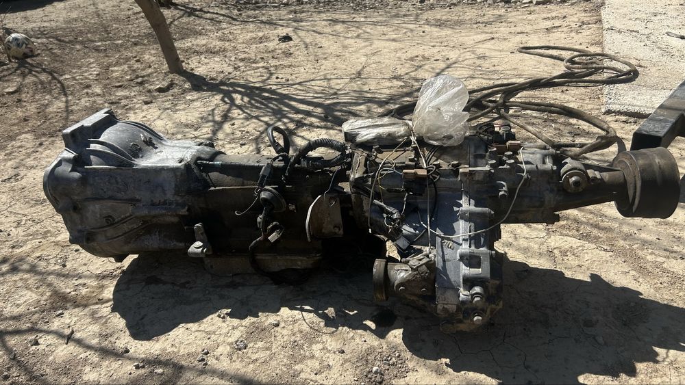 Акпп (автомат) с раздаткой в сборе паджеро2