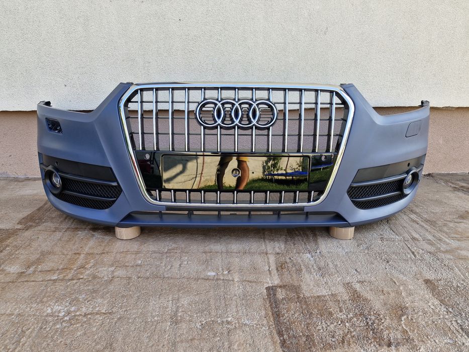 Bara fata Audi Q3 NOUA 2011-2013 cu spalatoare si senzori parcare