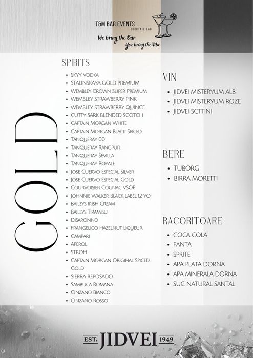 Cocktail Bar Evenimente