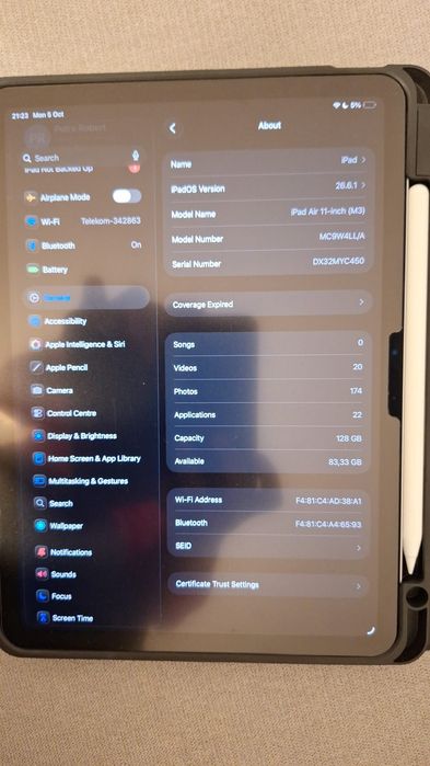 Ipad air 2025 m3 128 gb