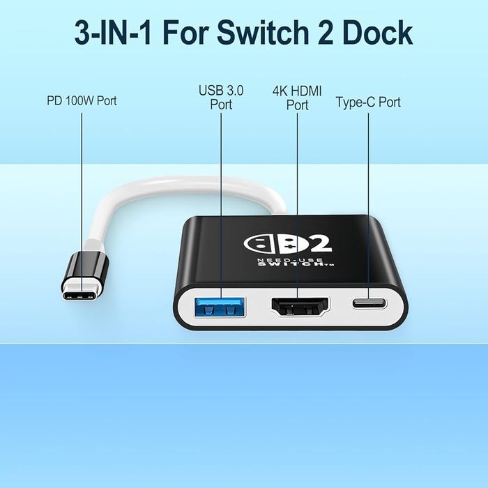 Докинг станция за Nintendo Switch 2