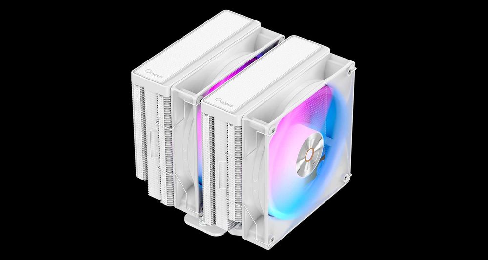 Cooler CPU AIO Ocypus Delta A62 ARGB,aer ventilator PWM 120 mm,6 conducte căldură din cupru,pentru computer AMD AM4/AM5, Intel LGA 115X/1200/1700/1851
