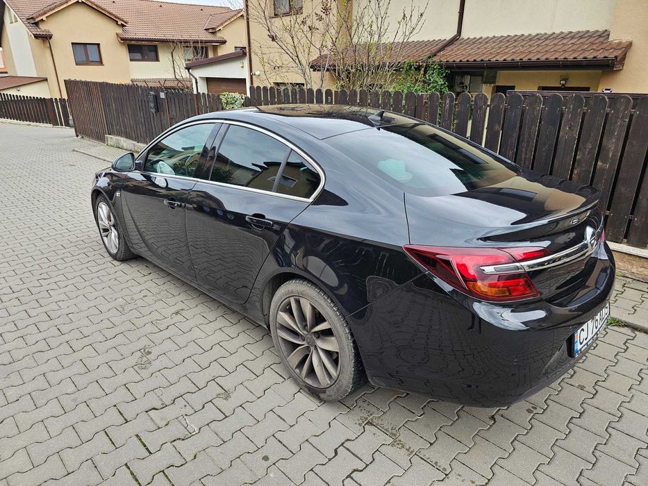Opel Insignia Face lift negru metalizat nefumator piele maro, contrast