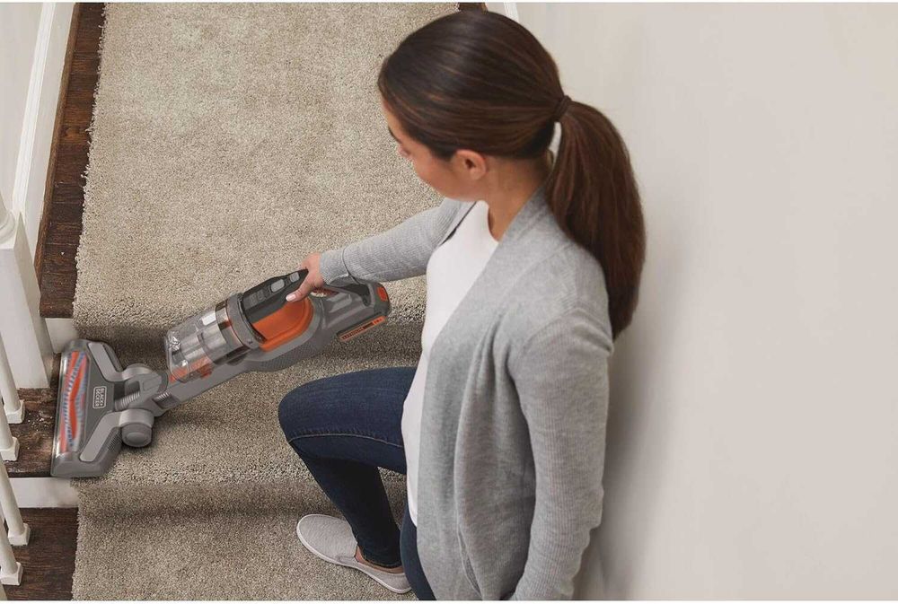 Вертикална прахосмукачка Black+Decker PowerSeries Extreme (BHFEV182C)