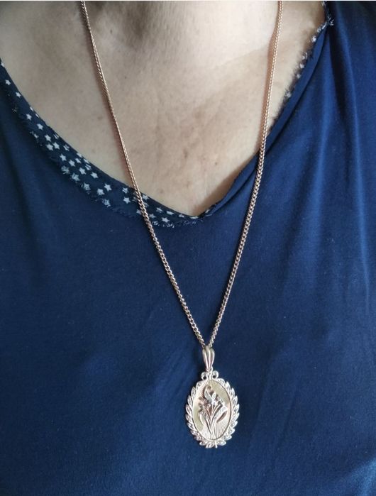 Золотой кулон 583 пр