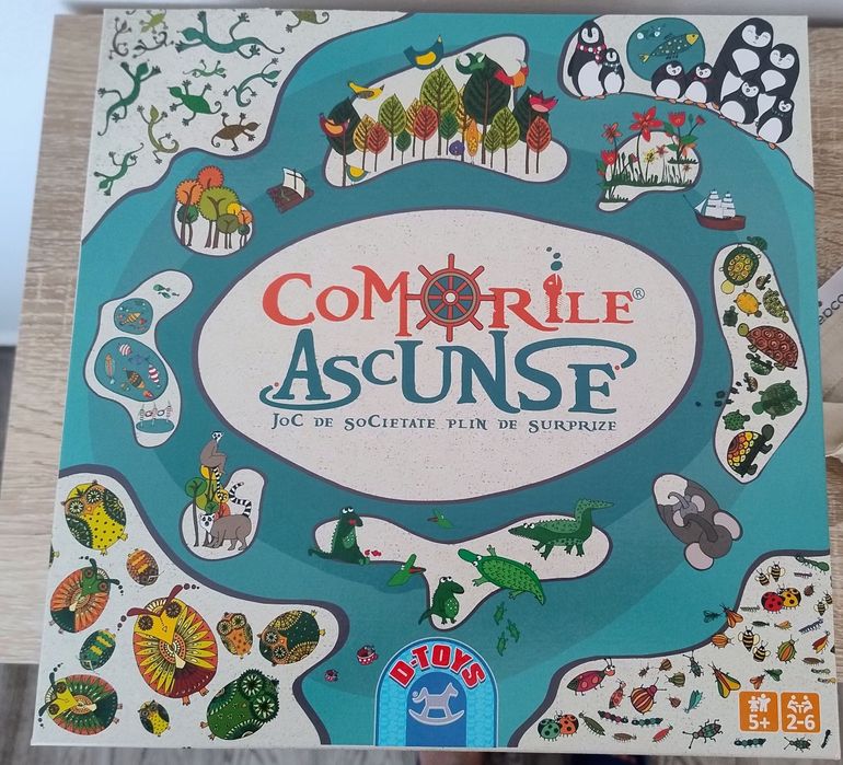 Joc societate pt copii Comorile ascunse