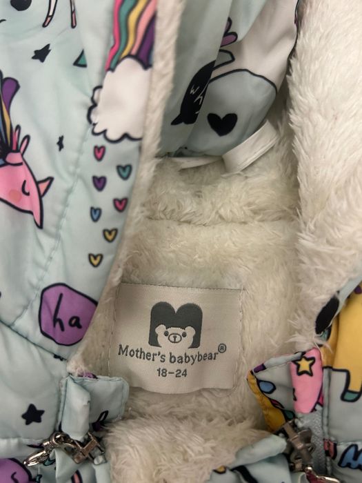 Комбинезон зимний для девочки б/у