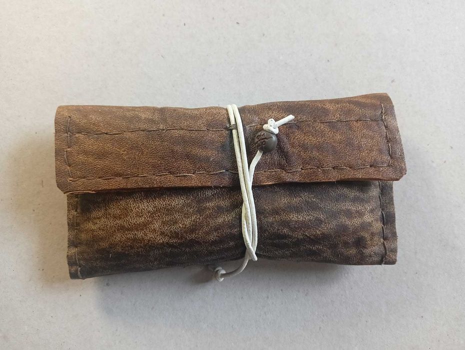 Pouch tutun –Piele Naturală – Lucrat Manual