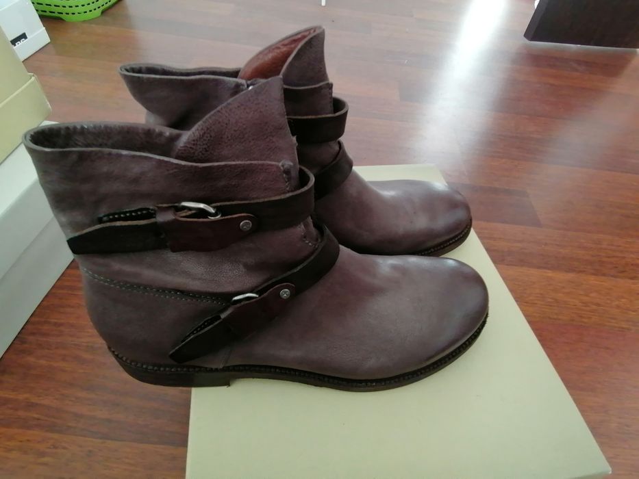 Мъжки италиански кожени боти A.S.98