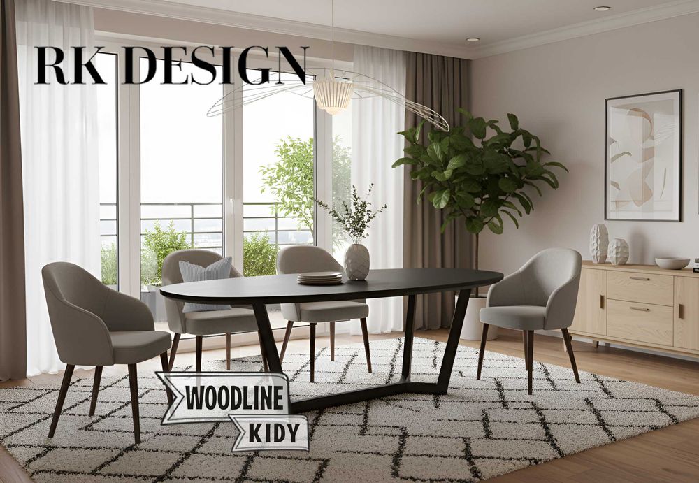 Холна маса. Дизайнерска маса Woodline. Истинска находка.