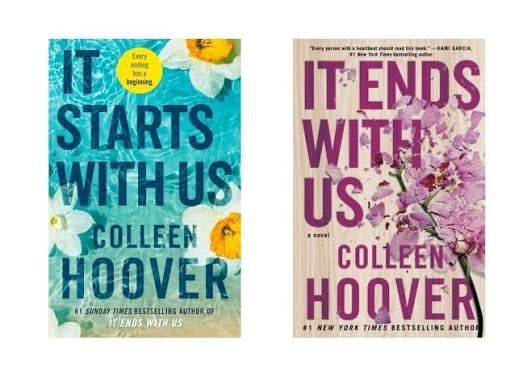 it ends with us и it starts with us на Colleen Hoover