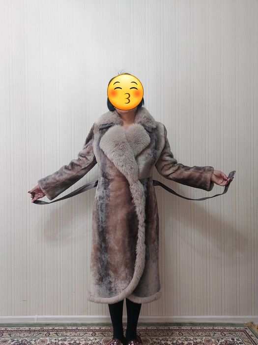 Шуба мутон женская