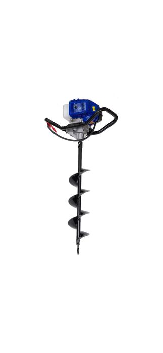 Motoburghiu foreza de pamant Kamrad 7CP, 3 burghie incluse 10,15,20cm, folosit o singura data