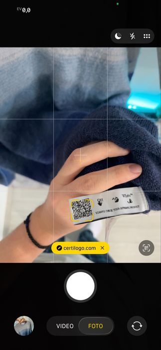 Pulover Off White Marimea M fit L ,nou cu etichete