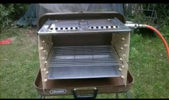 Газов грил згаваем за къмпинг ( скара )
