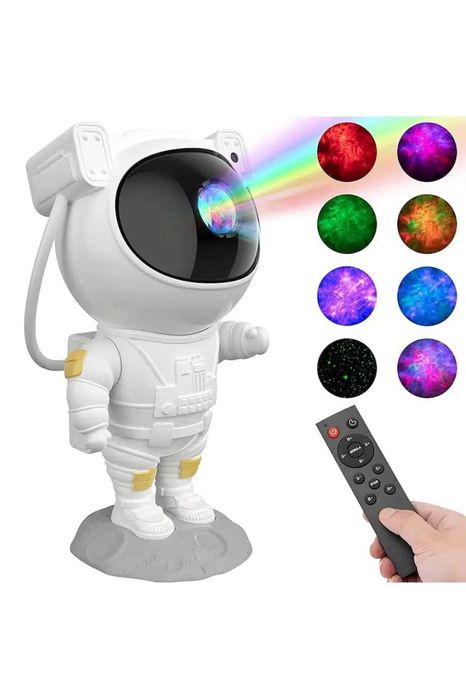 Lampa pentru copii astronaut - galaxie de stele cu laser - OFERTA