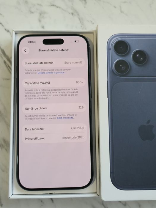 Vand/Schimb iPhone 17 Pro 256gb