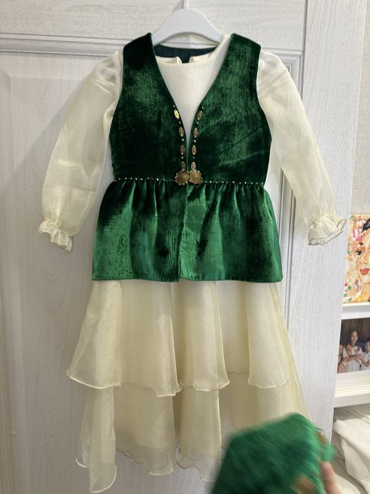 Ұлттық киім қыз балаға әдемі