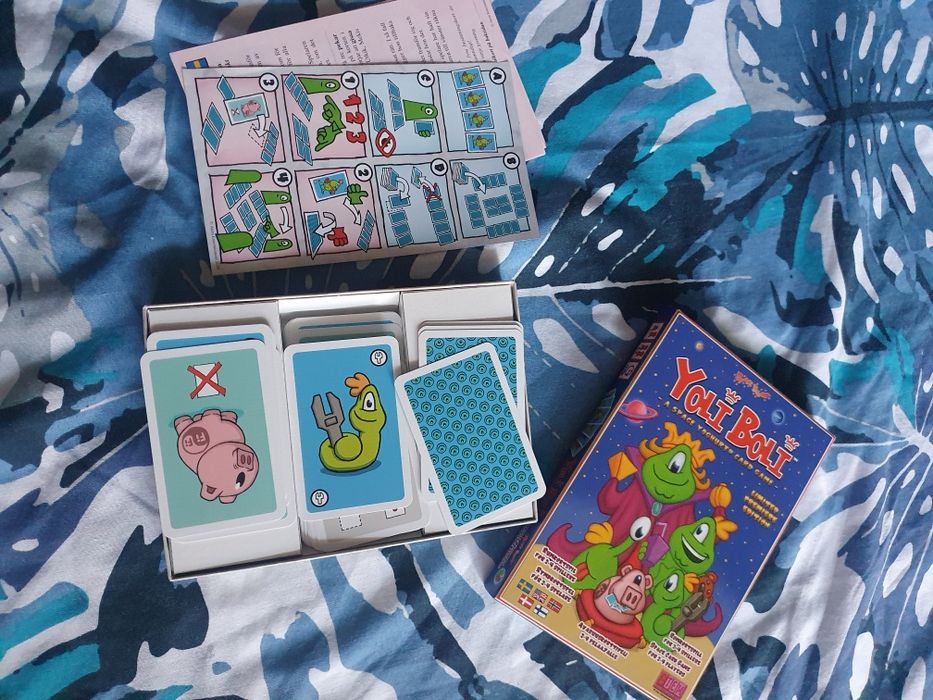 Настолна игра Space yoghurt и игра с карти Yoli Boli