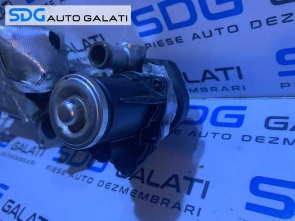 Racitor Gaze cu Supapa Valva EGR Seat Leon 1P 1.6 TDI CAY CAYB CAYC 2009 - 2013 Cod 03L131512C 03L131512CF 0280751016 [D0386]