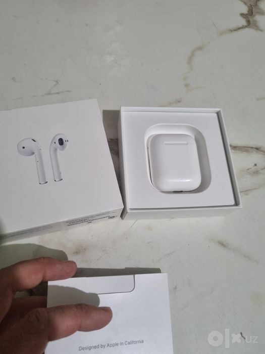 Airpods 2.1 Original Apple Vetnamniki  kop ishlamagan batareyalari ide