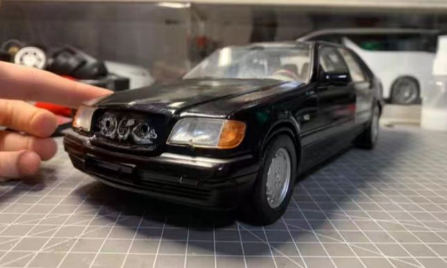 Mercedes-Benz Norev W140 S600 Limited series. 1:18 масштаб