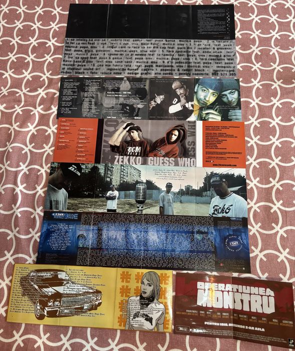 Cd-uri hip-hop Deceneu,Racla,Anonim,Zale,Il Egal,Marijuana,Sase Sase