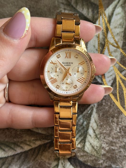Casio Sheen дамски часовник – комплект, кутия, документи
