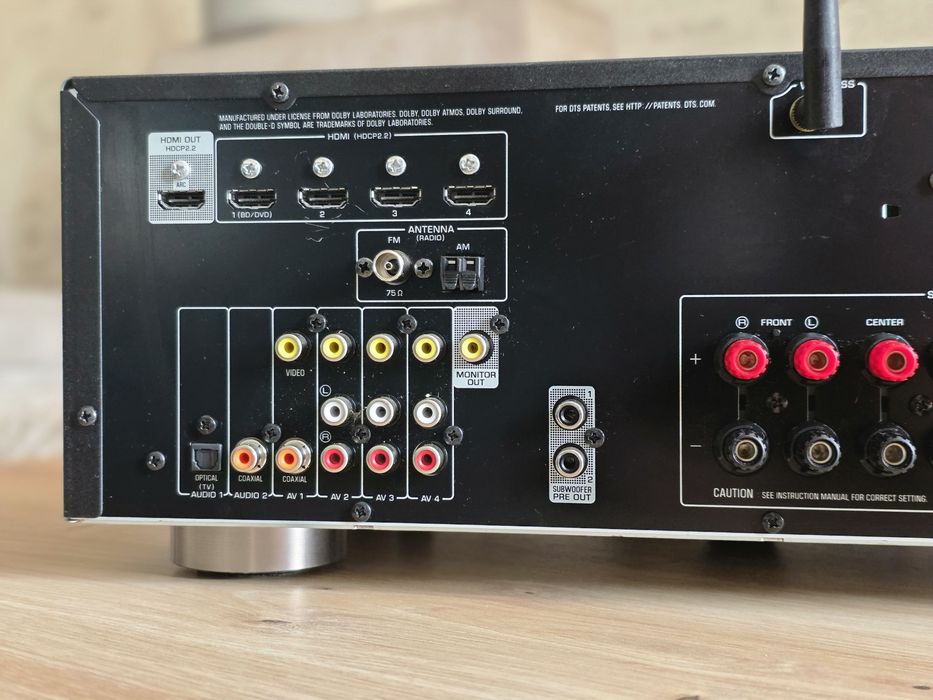 Receiver Amplificator Yamaha RX-A660 7.2 chanel 4K Dolby Atmos-  HDMI Arc Internet Bluetooth Spotify Bi-Amp