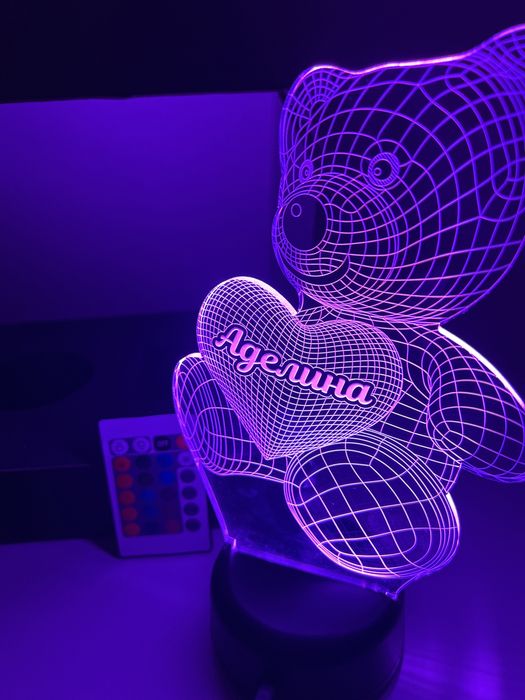 Ночник мишка Аделина