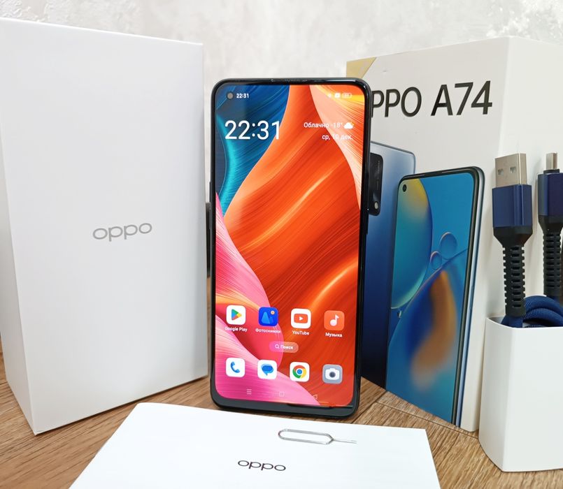 Oppo A74, ДЁШЕВО + Документы.